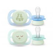 Cumlík Avent Ultra Start Night s obrázkom 0-2m 2ks/Boy